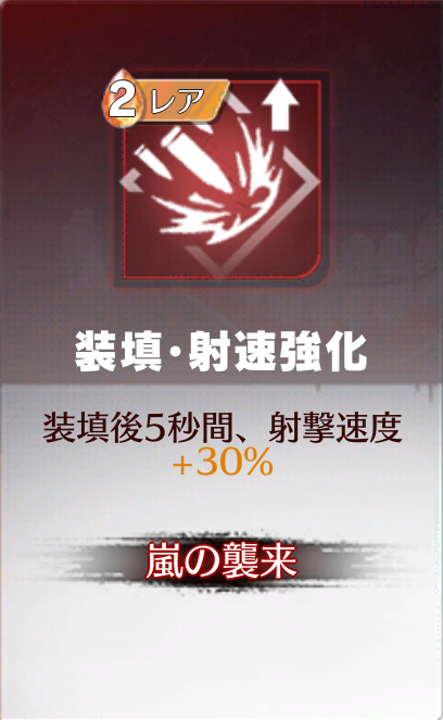 装填・射速強化