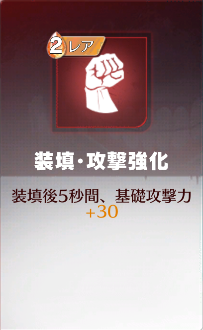 装填・攻撃強化